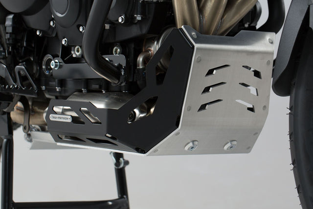 Engine guard Triumph Tiger 800 models (10 - ) Black/Silver - SW - Motech UK