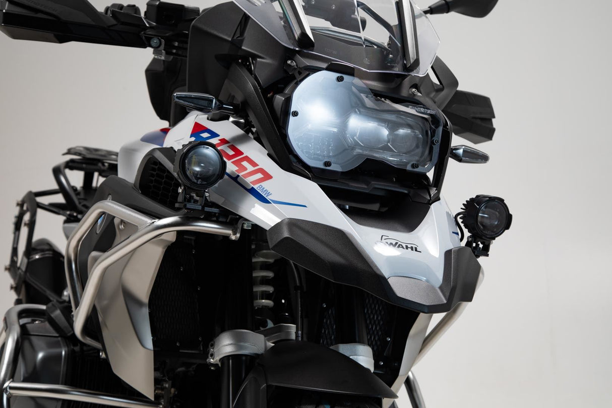 EVO Fog Light Kit BMW R1200GS/Rallye (12 - ), R1250 (18 - ) Black - SW - Motech UK