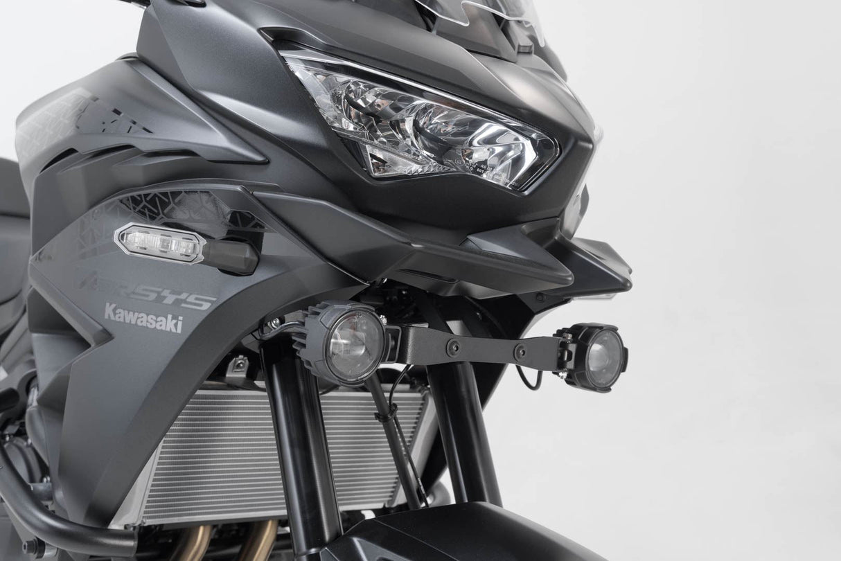 EVO fog light kit Kawasaki Versys 650 (21 - ) Black - SW - Motech UK