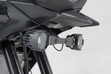 EVO fog light kit Kawasaki Versys 650 (21 - ) Black - SW - Motech UK