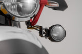EVO Fog Light Kit Moto Guzzi V85 TT (19 - ) Black - SW - Motech UK