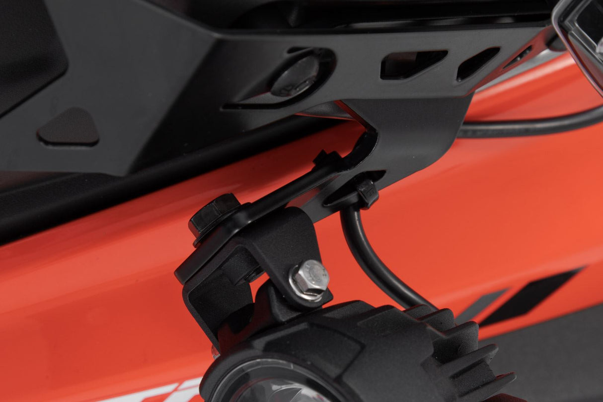 EVO fog light kit Suzuki V - Strom 1050 (19 - ) Black - SW - Motech UK