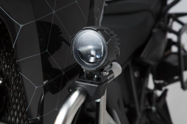 EVO Fog Light Set Universal With Crash Bar Clamps for Lights Black - SW - Motech UK