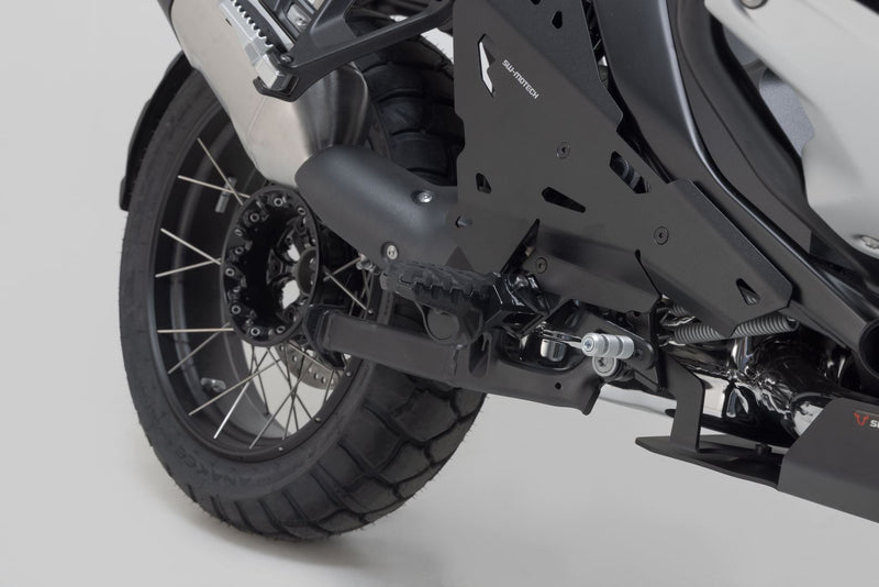 EVO footrest kit Black. BMW R 1300 GS Adventure (24 - ). - SW - Motech UK