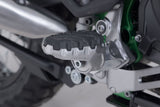 EVO footrest kit Silver. Kawasaki KLE500 / KLE500 SE (26-). - SW-Motech UK