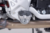 EVO footrest kit Silver/black. MV Agusta Enduro Veloce (24-). - SW-Motech UK