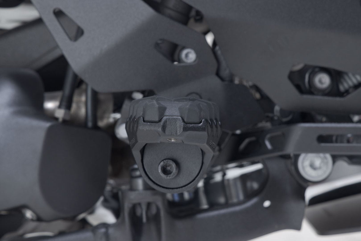 EVO footrests Black. Adjustable. - SW - Motech UK