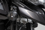 EVO high beam kit Black. Triumph Tiger 900/GT/Rally/Pro (19 - 23). - SW - Motech UK