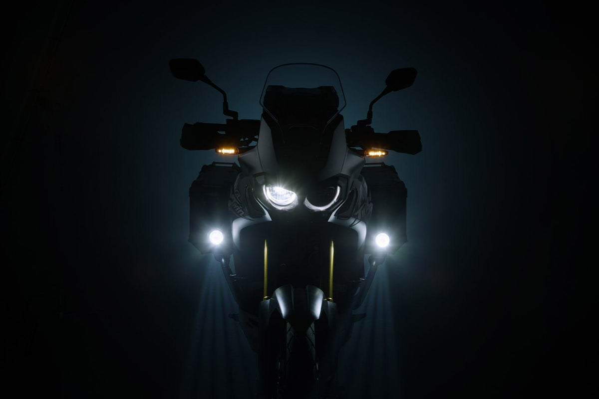 EVO high beam kit Honda CB500X (18-), NX500 (23-) Black - SW-Motech UK