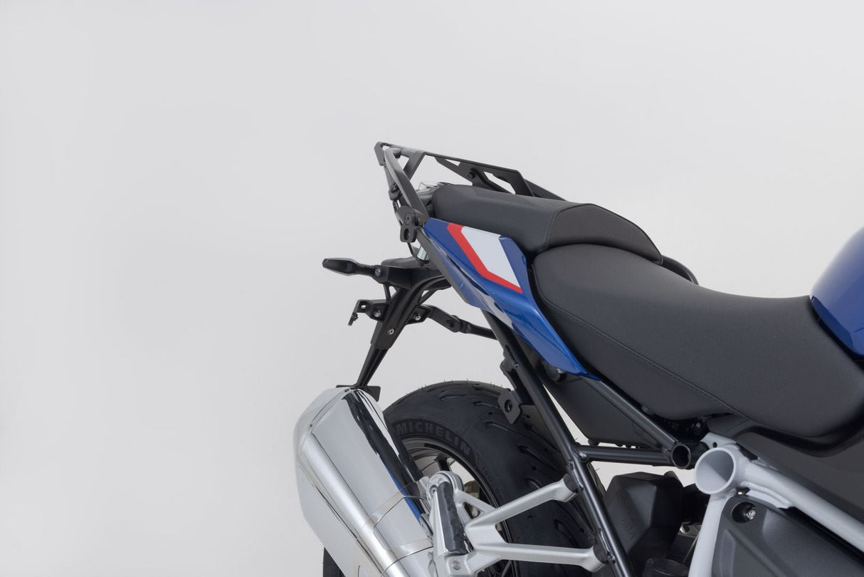 EVO Side Carriers BMW R 1200 R/RS (14 - 18), R 1250 R/RS (18 - ) Black - SW - Motech UK