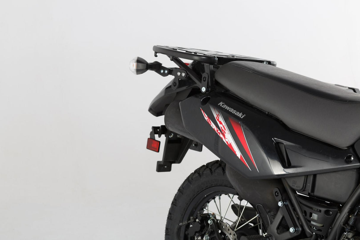 EVO Side Carriers Kawasaki KLR650 (08 - ) Reinforced Black - SW - Motech UK