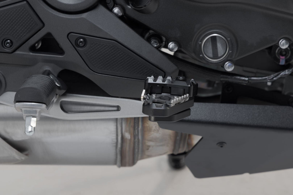 Extension for brake pedal Kawasaki Versys 650 (21 - ) Black - SW - Motech UK