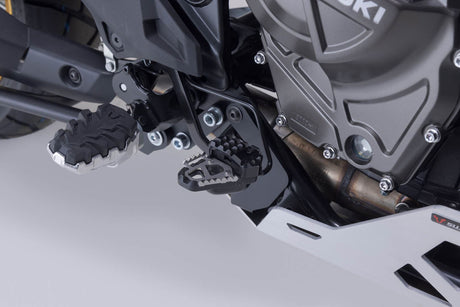 Extension for brake pedal Suzuki V - Strom 800DE (22 - ) Black - SW - Motech UK