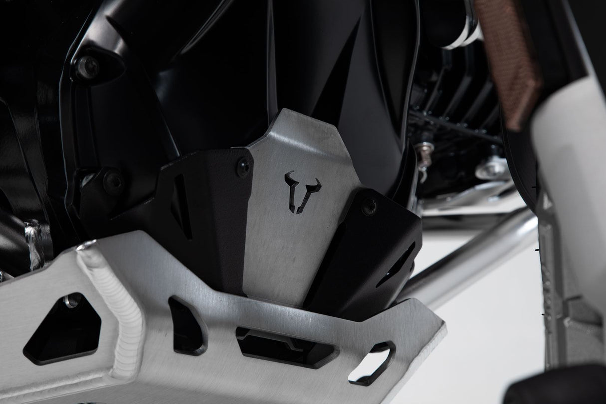 Extension for engine guard BMW R1200 (13 - ), R1250 (18 - ) Black/Silver - SW - Motech UK