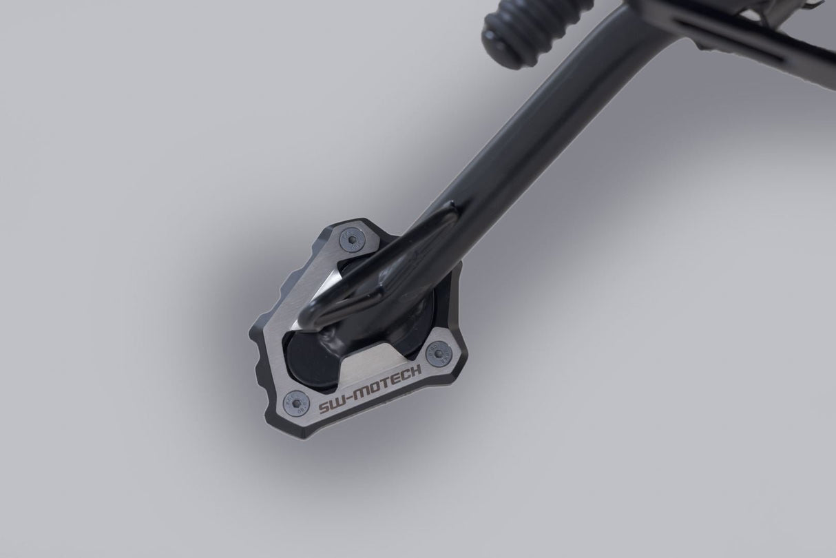 Extension for side stand foot Black/Silver. Triumph Scrambler 1200 X (23 - ). - SW - Motech UK