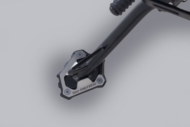 Extension for side stand foot Black/Silver. Triumph Scrambler 1200 X (23 - ). - SW - Motech UK