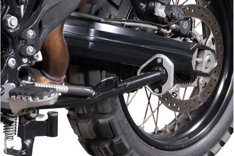 Extension for Side Stand Foot BMW F650GS/F800GS, Husqvarna TR650 Black/Silver - SW - Motech UK