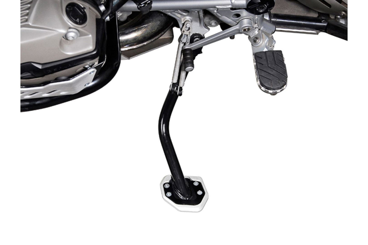 Extension for Side Stand Foot BMW R1200GS / R1200GS Adventure Black/Silver - SW - Motech UK