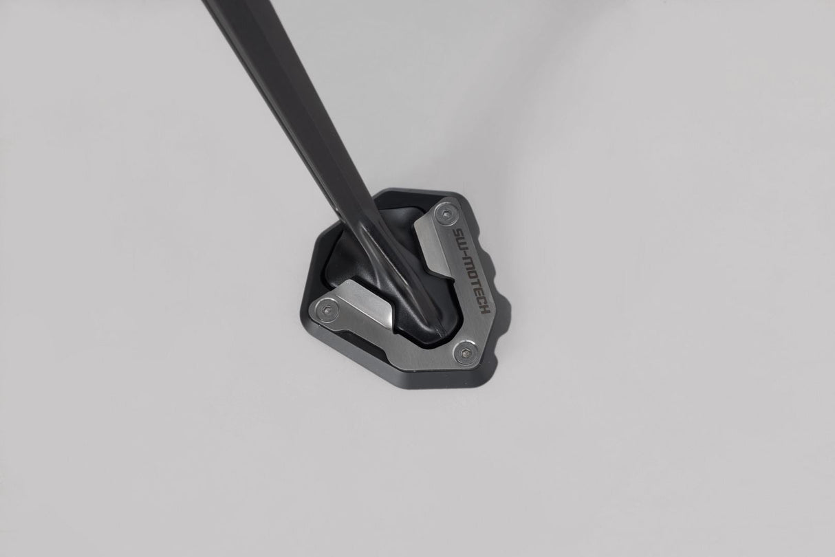 Extension for Side Stand Foot KTM 1290 Super Adventure Black/Silver - SW - Motech UK