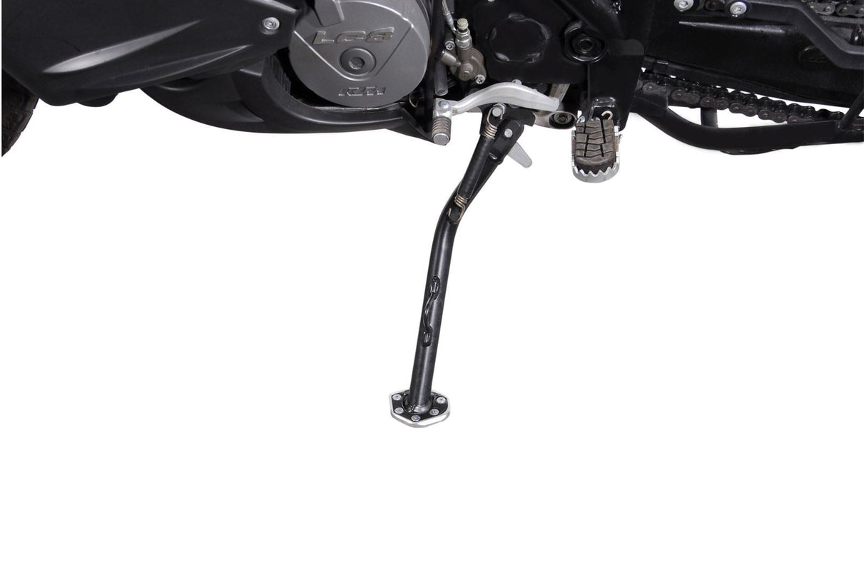 Extension for Side Stand Foot KTM / Husqvarna models (06 - ) Black/Silver - SW - Motech UK