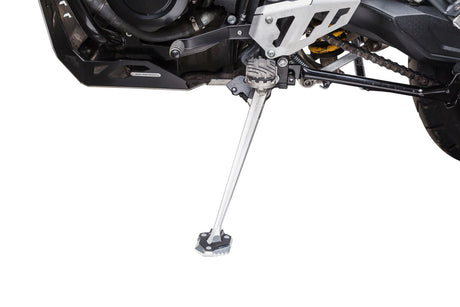 Extension for Side Stand Foot Triumph Tiger 800 models (10 - 17) Black/Silver - SW - Motech UK