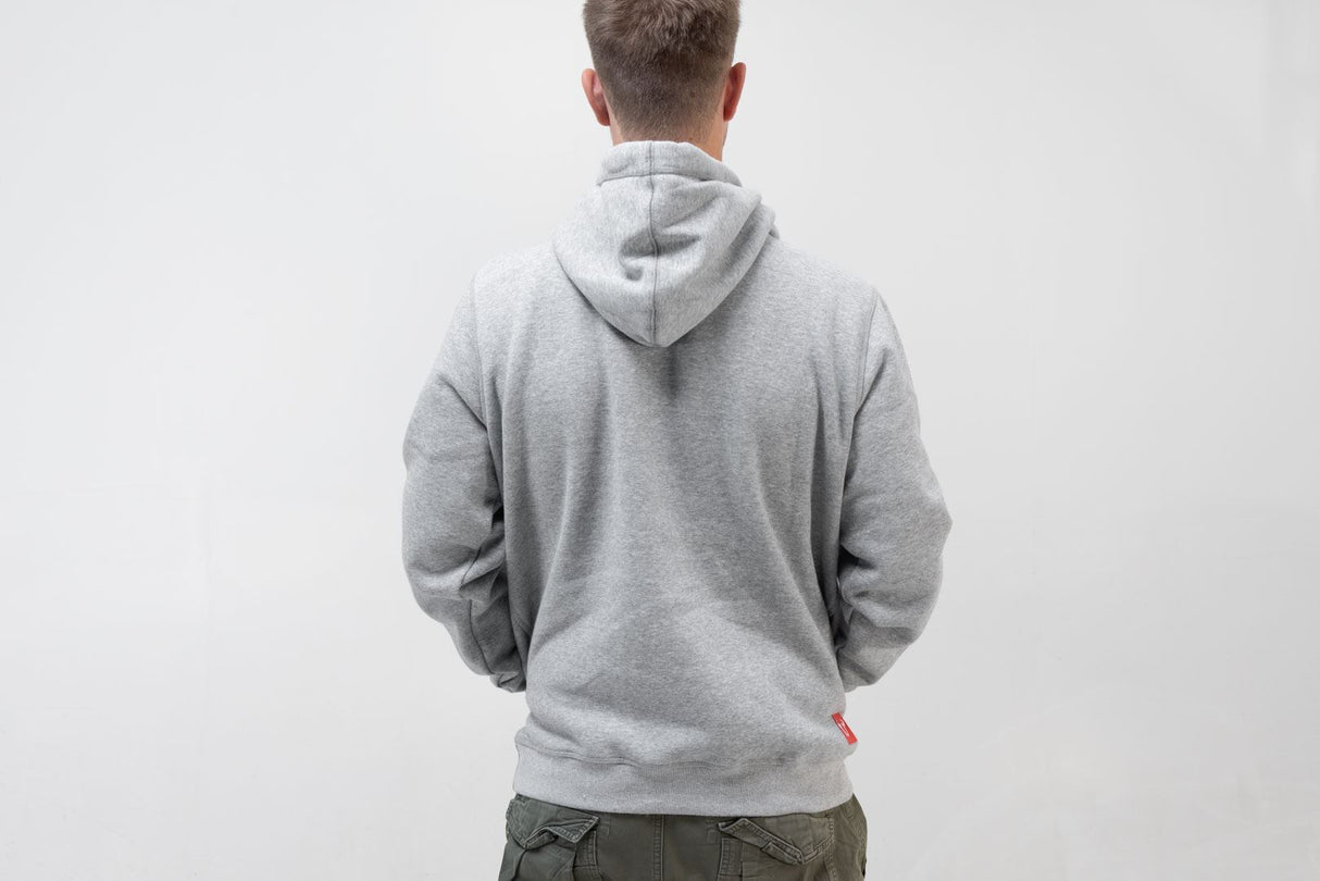 Hoodie Street Line. Grey. Unisex. Size 4XL.