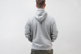 Hoodie Street Line. Grey. Unisex. Size 4XL.