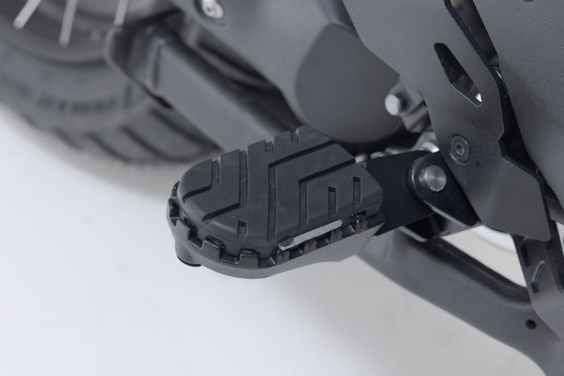 ION footrest kit Black. Aprilia BMW Suzuki models.