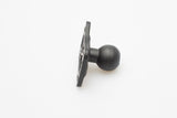 1" ball for GPS mount For RAM arm Black