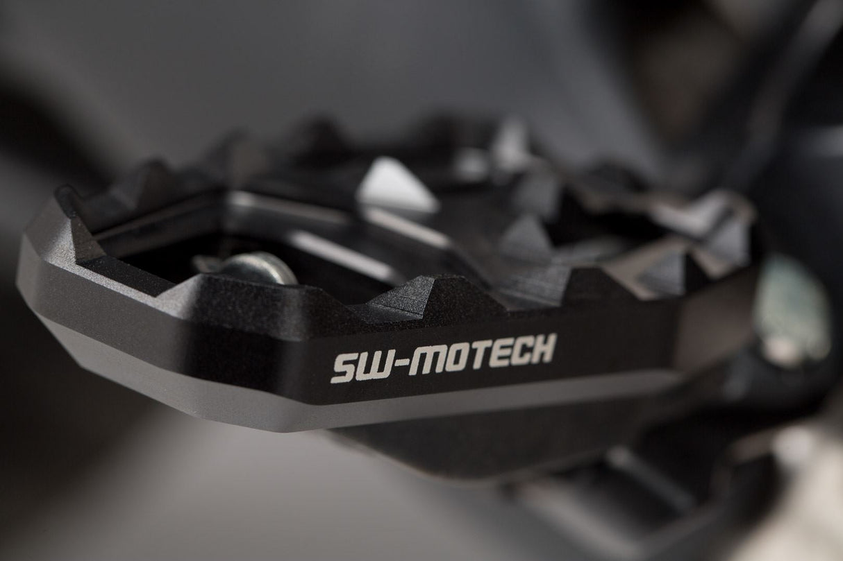 Footrest extension Black Honda CRF 1000L/Adv Sports, CRF1100L AS - SW - Motech UK