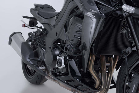 Frame slider kit Black. Kawasaki Z900 models (16 - ), Z1100 (25 - ). - SW - Motech UK