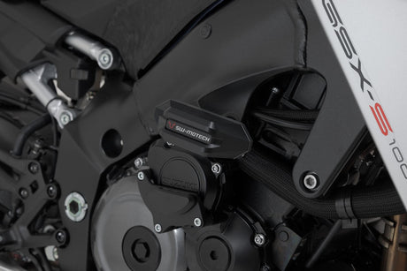 Frame Slider Kit Suzuki GSX - S 1000 (21 - ) Black - SW - Motech UK