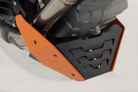 Front spoiler KTM 1290 Super Duke R / GT / Evo Orange/Black - SW - Motech UK