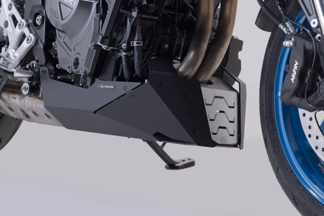 Front spoiler Suzuki GSX - 8S (22 - ) Black/Silver - SW - Motech UK