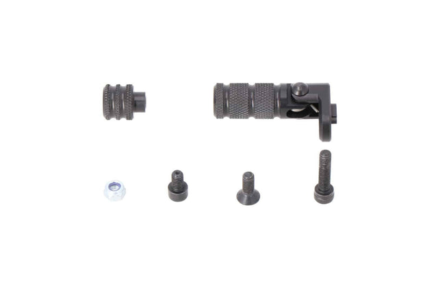 Gear lever tread extension incl Knurled Black - SW-Motech UK