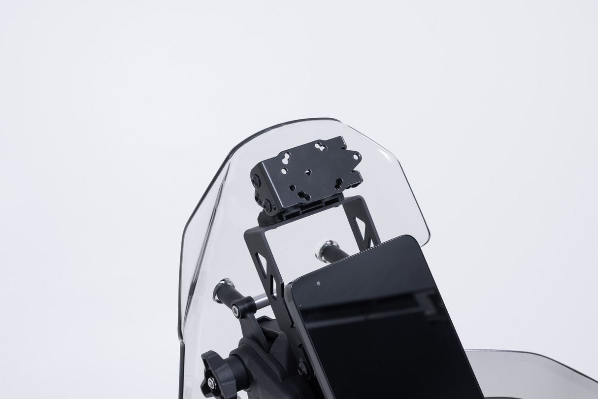 GPS mount for cockpit Black. CFMoto 800MT - X (24 - ). - SW - Motech UK