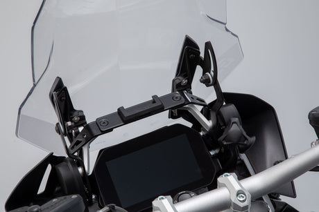GPS Mount for Cockpit BMW R1200GS (12 - ), R1250GS (18 - ) Black - SW - Motech UK
