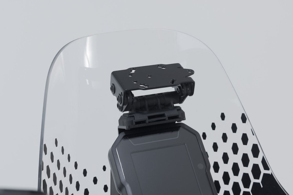 GPS mount for cockpit Ducati DesertX (22-) Black - SW-Motech UK