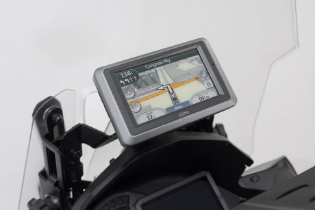 GPS Mount for Cockpit Kawasaki Versys 1000 (18 - ) Black - SW - Motech UK