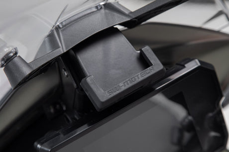 GPS Mount for Cockpit KTM 790 Adventure / R (19 - ) Black - SW - Motech UK