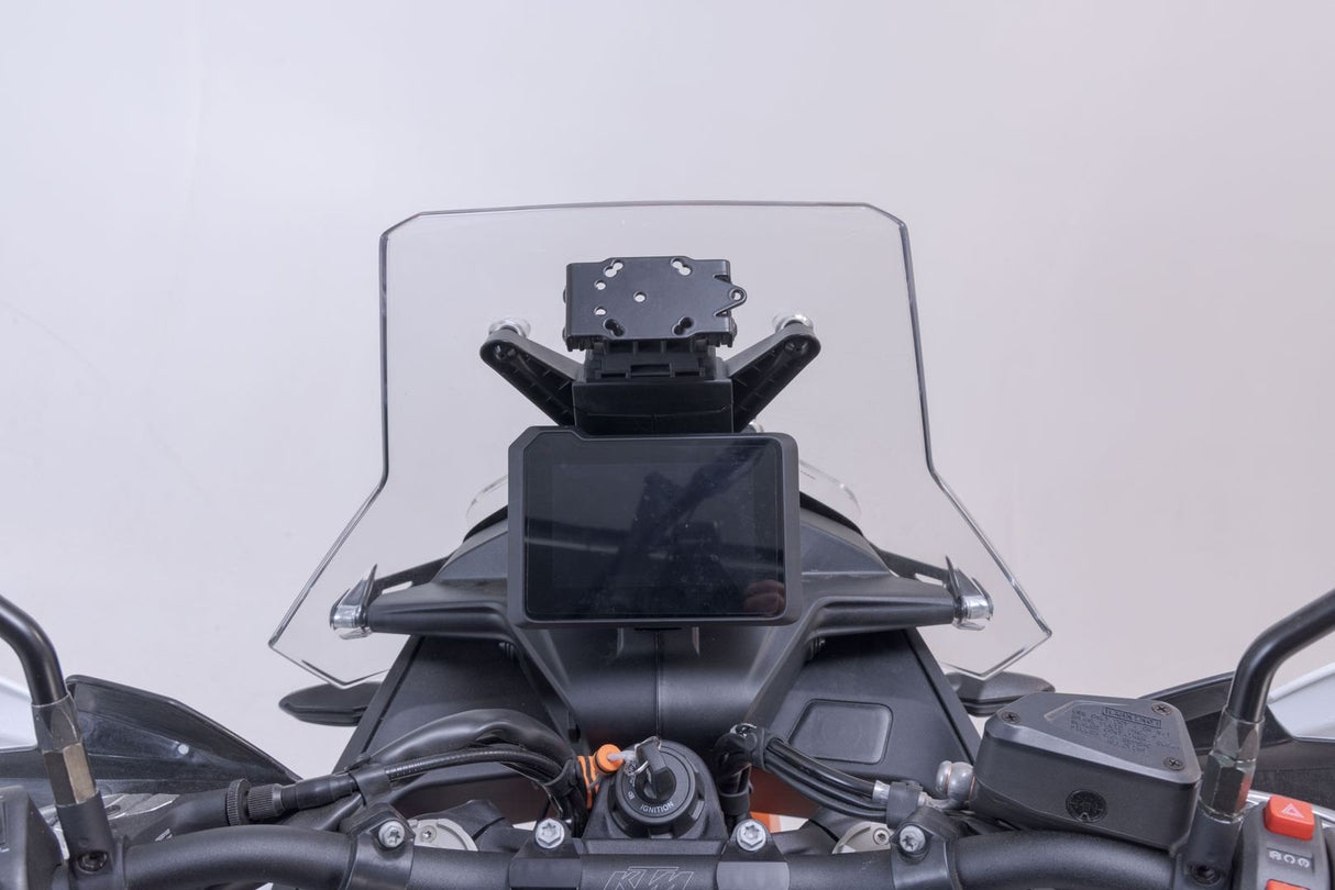 GPS mount for cockpit KTM 890 Adv (22 - ) Black - SW - Motech UK