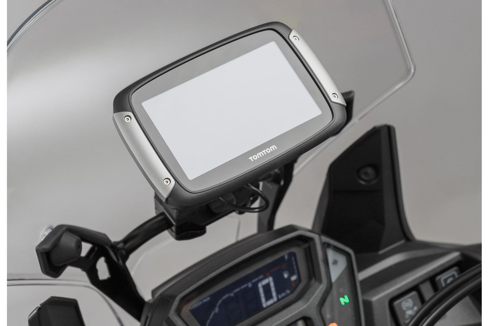 GPS Mount for Crossbar Ø 10/12 mm Black – SW-Motech UK