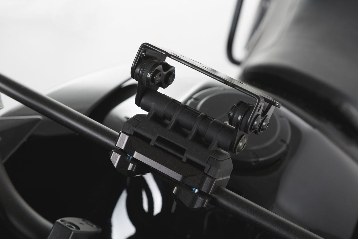 GPS Mount for Crossbar Ø 10/12 mm Black - SW - Motech UK