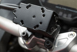 GPS Mount for Handlebar Ducati Multistrada 1200 / 950 / 1260 Black - SW - Motech UK