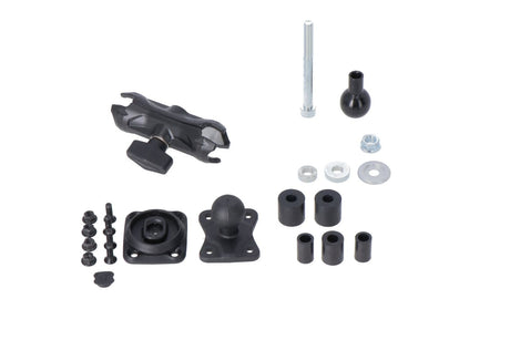 GPS Mount Kit for Head Tube with T - Lock For Ø 12,5 - 25 mm. 1" ball, socket arm, T - Lock - SW - Motech UK