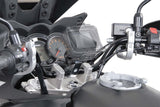 GPS Mount with Handlebar Clamp for 25,4 mm (1 inch) Handlebar Silver - SW - Motech UK