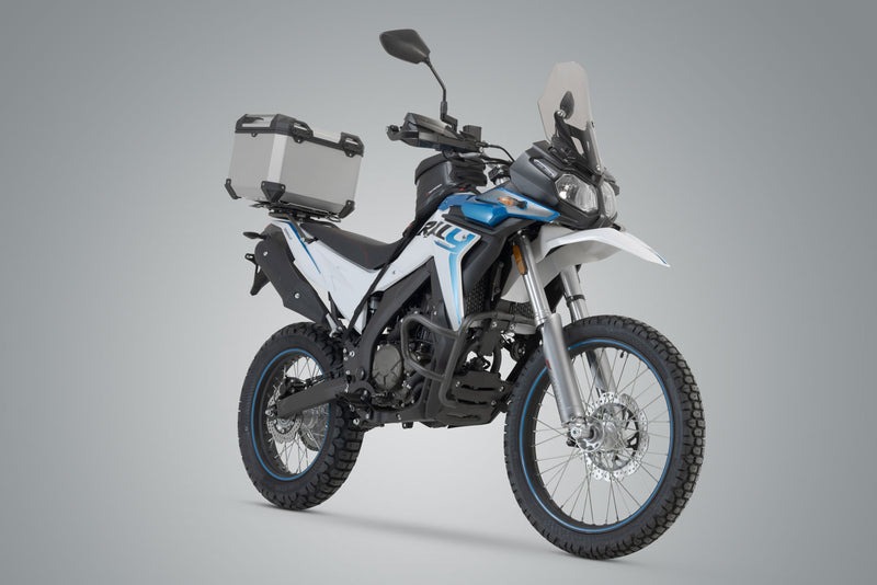 TRAX ADV top case system Voge 300 Rally (23-) Silver