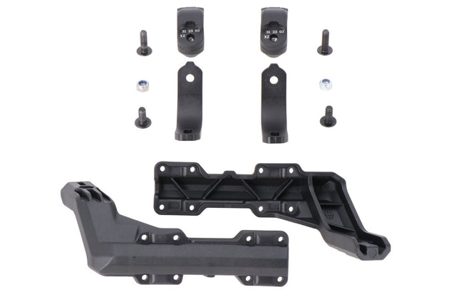 Handguard mounting kit Black. For 22 - mm handlebars. 1 - point attachment. - SW - Motech UK