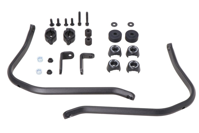Handguard mounting kit Black. KTM, Royal Enfield, Yamaha models. - SW - Motech UK