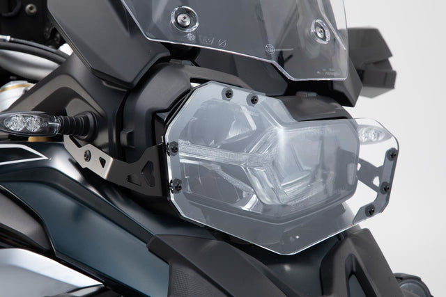 Headlight guard BMW F 750 / 850 GS (17 - ) Bracket with screen - SW - Motech UK